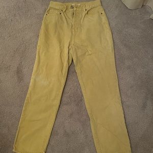 PACSUN Yellow Jeans